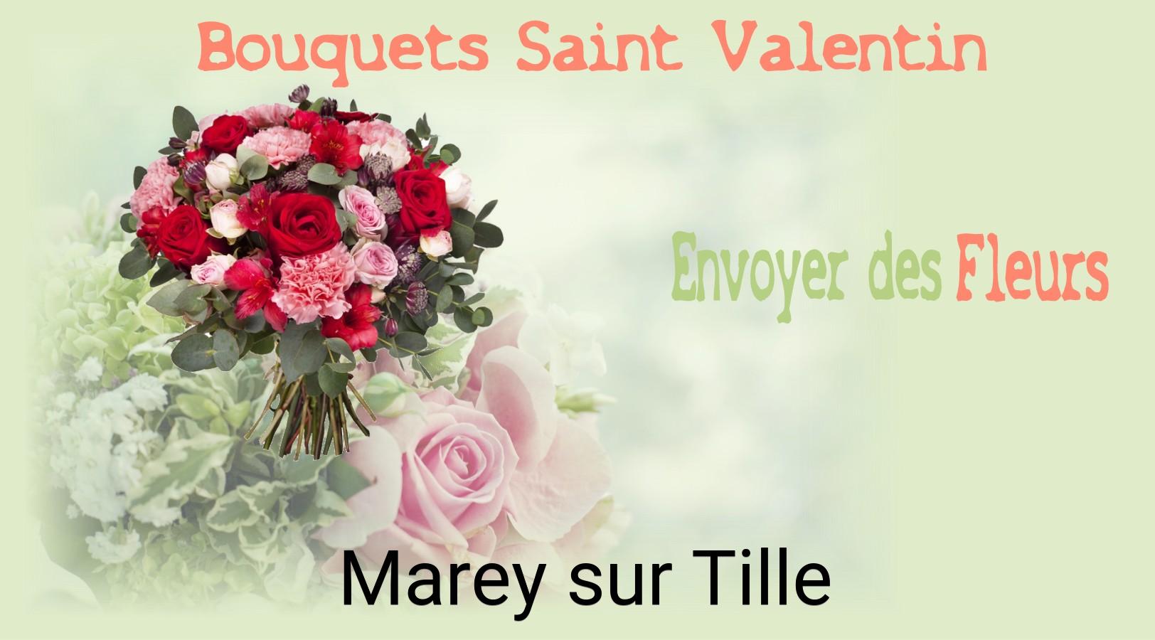 Roses de Saint-Valentin livrées à Marey-sur-Tille